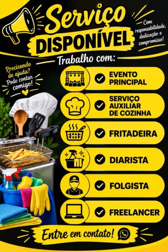 Serviços disponíveis