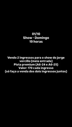 Show Jorge Vercillo