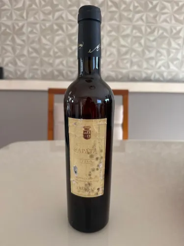 ? Vinho Espanhol Capataz Fino Branco Licoroso Seco 750ml