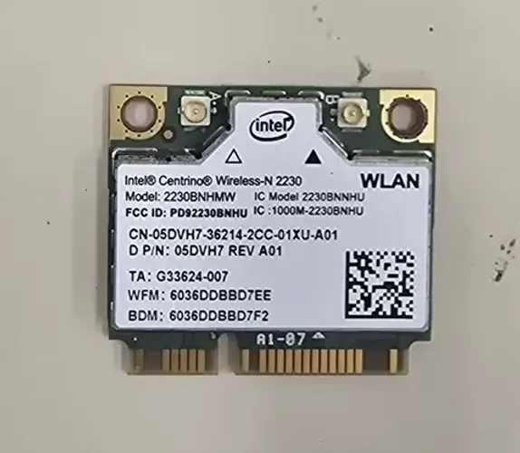 2 Placas Wi-Fi + Bluetooth Intel Centrino Wireless-N 2230 