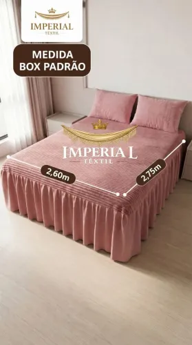 Colcha de cama canelada