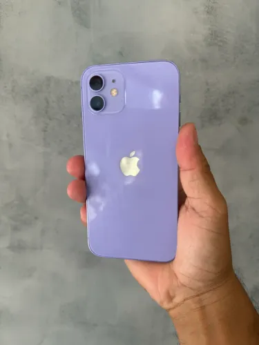 iPhone 12 128gb lilás estado de zero 100% funcional