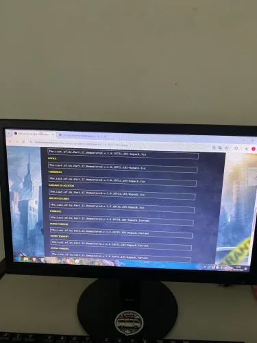 Monitor Acer 20 pol sem manchas na tela