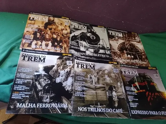 revista de relogios,trens,simbolos e de carros para colecionadores o lote