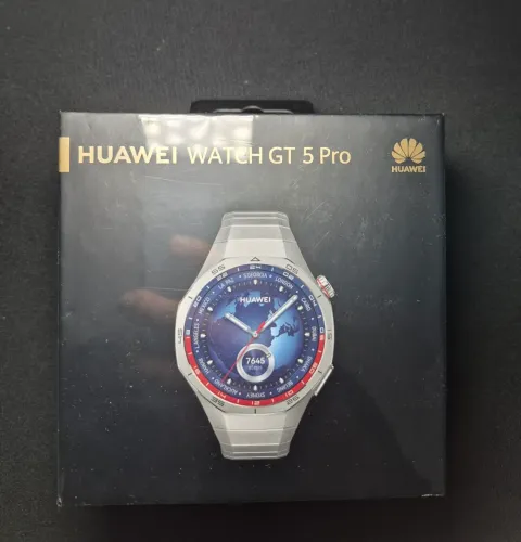 Huawei GT 5 PRO Versão Titanium 46mm (Lacrado) - a versão mais completa do GT 5