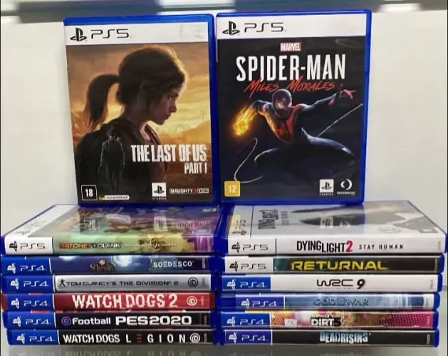 Jogos PS4/PS5 Semi Novos