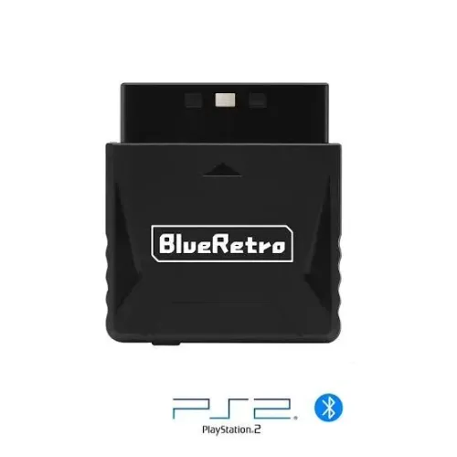 Adaptador BlueRetro Preto para controle PS1 e PS2 (NOVO)