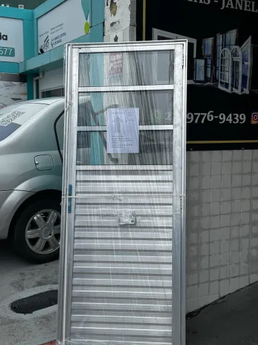 Portas de alumínio 80CM apenas R$479,99 - Direto da fábrica 