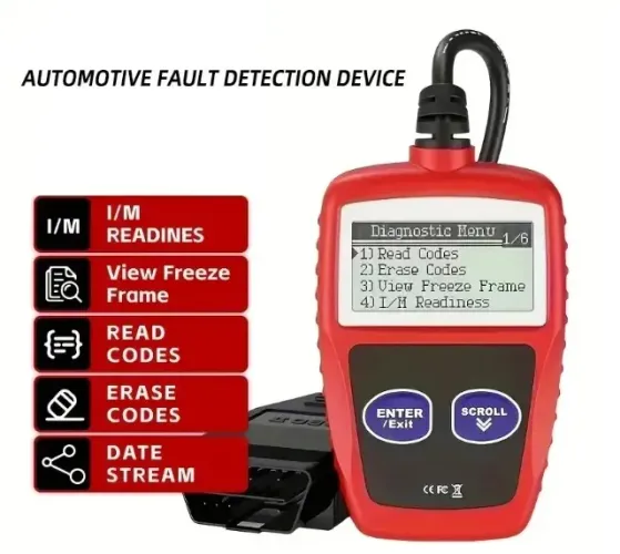Scanner Automotivo Obd2 Universal - Lê e apaga códigos - MS309