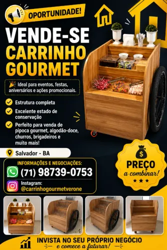 Carrinho Gourmet