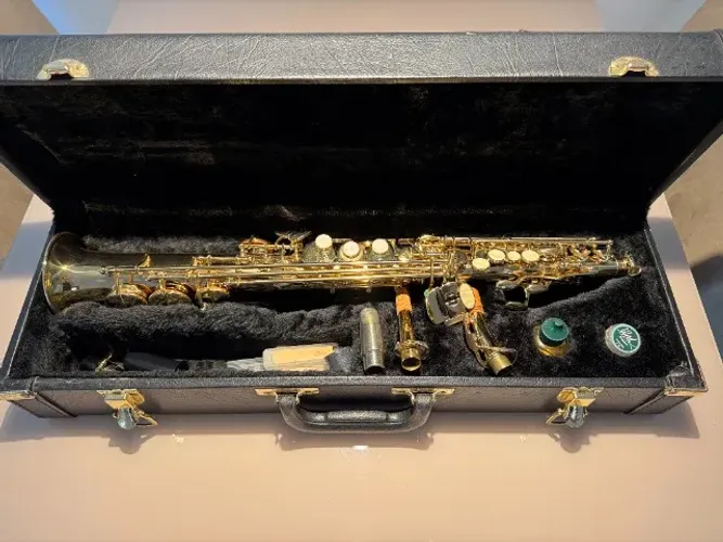 Sax Soprano Weril A975 Profissional Completo + 2 Tudéis | Excelente Estado | Raridade