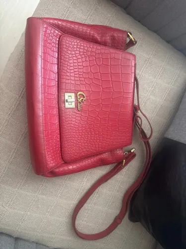 Bolsa csclub em couro 