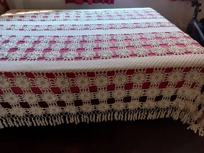 COLCHA artesanal em croche