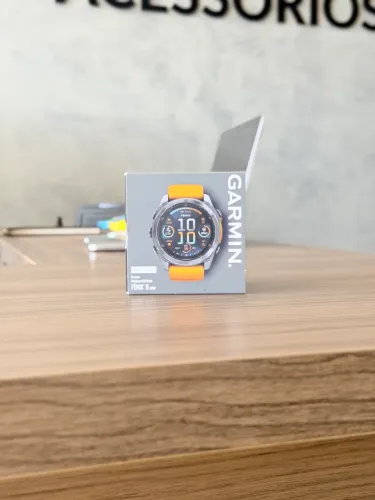 Garmin Fenix 8 Safira Titanium Originais Lacrados Loja Fisica