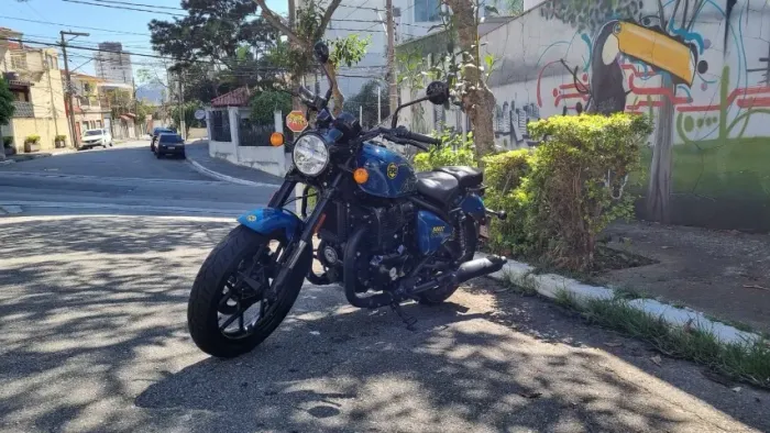 Royal Enfield Shotgun 650 Plasma Blue - 25/26 - Classic Especial - Zerada!