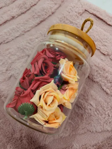 Pote de Vidro para decoração 