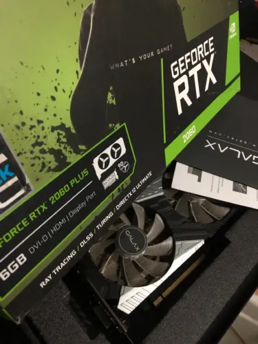 PLACA DE VÍDEO RTX 2060 plus 6GB