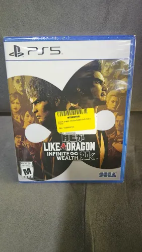 Yakuza Like a dragon infinite ps5 novo lacrado