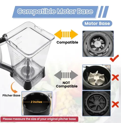 Copo p/ Liquidificador Ninja B ( sem tampa e hélice)