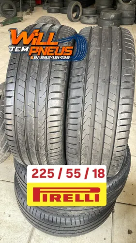 PNEU 225/55/18 USADO EXTRA 800,00 O PAR