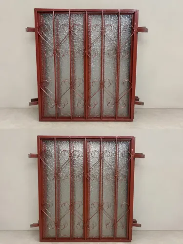 Janela de Ferro/Vidro Nova 1MT