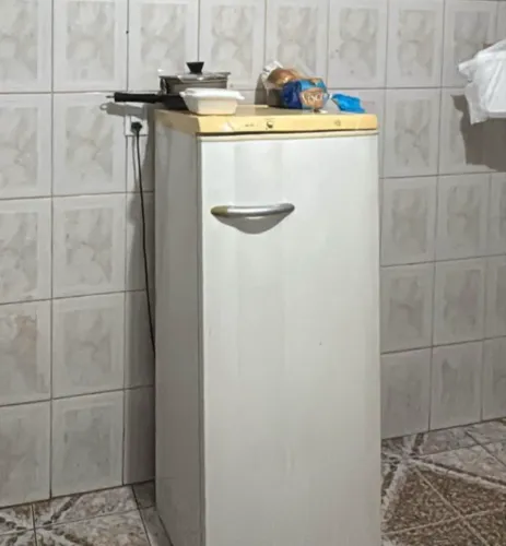Geladeira funcionando tudo