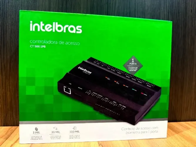 Controle De Acesso Biometria Ct 500 1pb Intelbras
