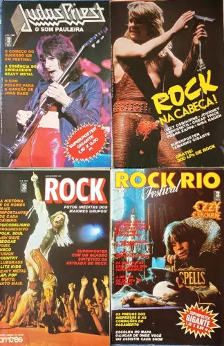 11 revistas-poster Rock e 1º Rock in Rio