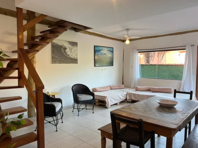 Casa para locação em condomínio na Praia de Maresias 2 dormitório