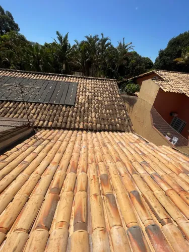 Limpeza de telhado e impermeabilização 