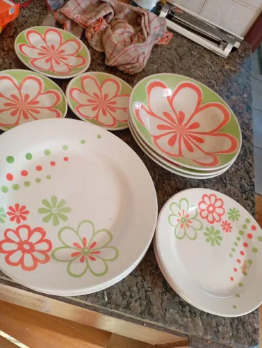 Louças de porcelana