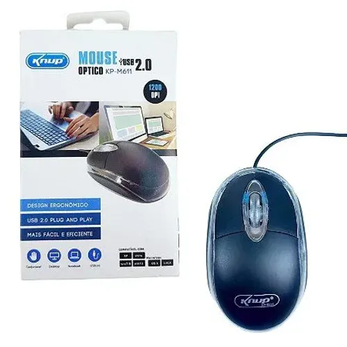 Mouse Usb Básico Knup/Anxin 