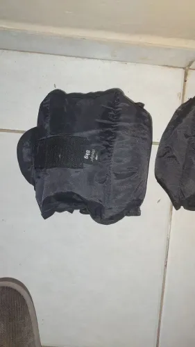Caneleira/tornozeleira de exercício 8kg (2 unidades)