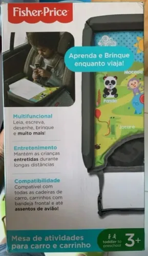 Mesa interativa infantil para carros e transportes 