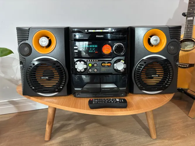 MINI SYSTEM PHILIPS FE-C555 (IMPECÁVEL)