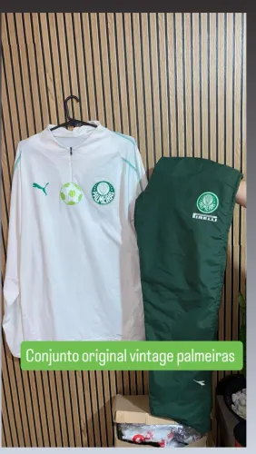Conjunto original do palmeiras, calça vintage blusa original puma