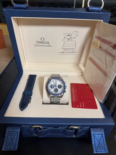 Omega Snoopy Completo com Caixa 