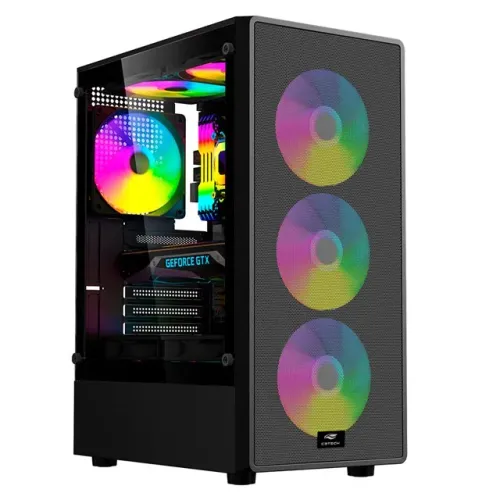  Gabinete Gamer C3Tech MT-G130BK *Sem Fan Led* - Micro-ATX e Mini-ITX -  WZetta