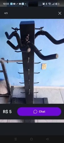 Oportunidade Materiais para academia