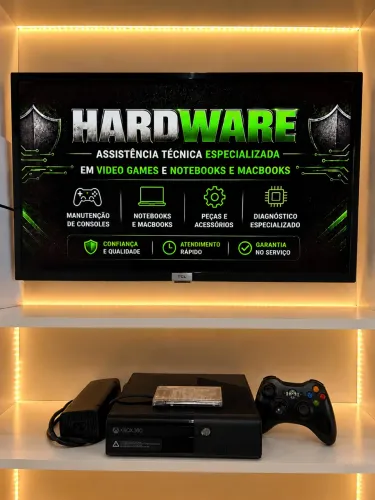 Xbox 360 + 120 jogos
