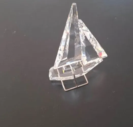 Veleiro em cristal swarovski