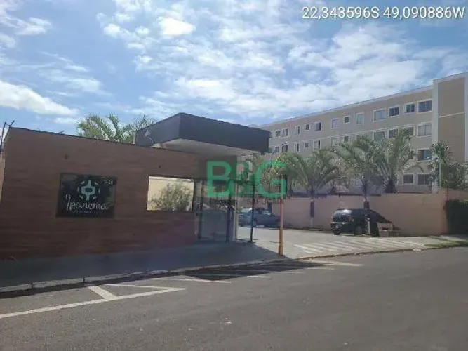 Apartamento com 2 dormitórios à venda, 46 m² por R$ 89.659,56 - Jardim Terra Branca - Baur