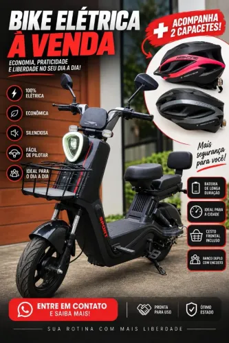 Bike Elétrica South Sport 