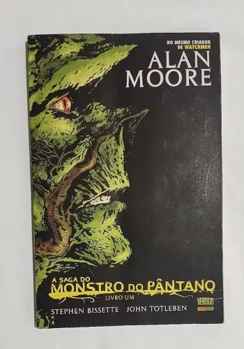 HQ Monstro do Pântano - Alan Moore (Panini) - Volumes 1 ao 5 | Papel Pisa Brite 