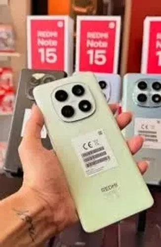 Celular Xiaomi Redmi Note 15 4G 256gb 08gb Versão Global Original (COM CAPINHA E PELÍC