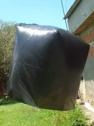 Balão Solar Caixote Sobe Com o Sol