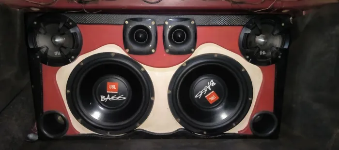 Som Automotivo Completo JBL 12" + Stetsom + Taramps + Fonte 1200W