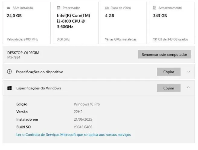 Pc gamer para sair rápido