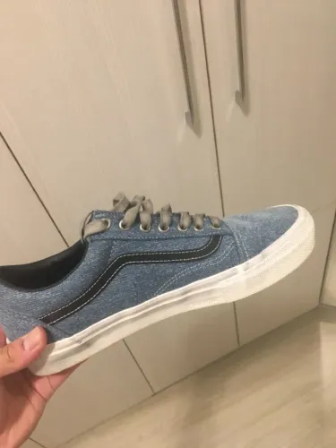 Tênis Vans old skool denim