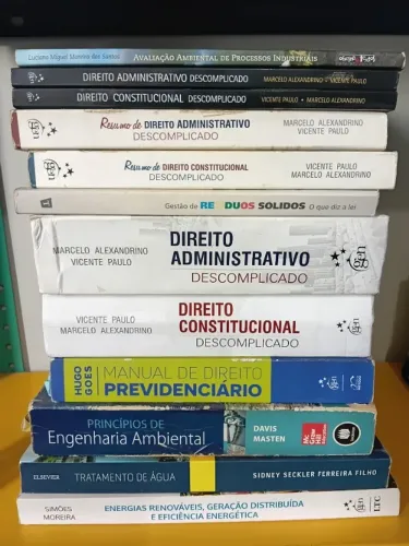 LIVROS DIVERSOS - SOMENTE JOÃO PESSOA ( PB)